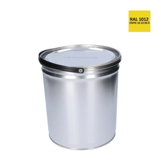 Barva antikorozní polomatná na zinek 5 kg citronově-žlutá