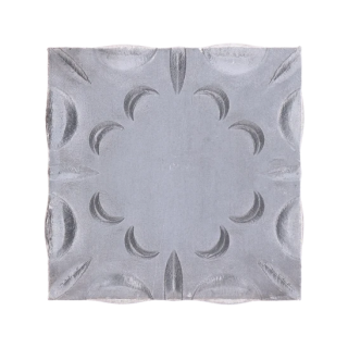 Patka ozdobná 80x80mm, tloušťka 4mm