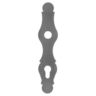 Štítek kovaný H 240 x L 52 mm, rozteč děr 90 mm
