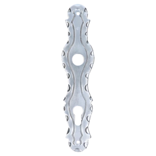 Štítek kovaný H 260 x L 57mm,rozteč děr 90mm,hr.4mm