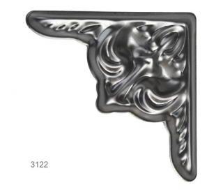 Ornament plechový 145x145 mm, 1 mm