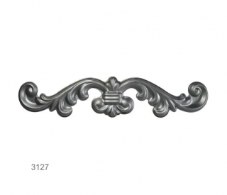 Ornament plechový 495x95 mm, 1 mm