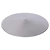Stříška plechová, ø 48 mm, 1,2 mm, kulatá