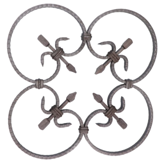 Kovářský ornament 380x380 mm, profil 12x6mm