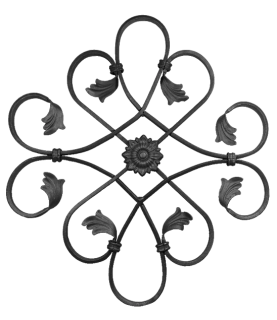 Ornament 580x510 mm, profil 16x8 mm (náhrada za 3326)