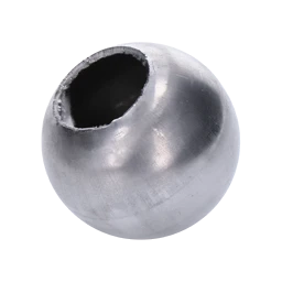 Koule dutá ø 80 mm, otvor ø 42 mm, tloušťka stěny 2mm
