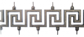 Kovářský ornament H 980 x L 100 mm