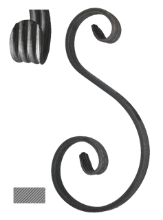 Esko 230 x 120 x 65 mm, hladký profil 12 x 6 mm, široké rozkování