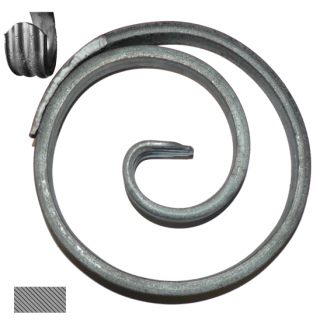Kruh ø120 mm, 12 x 6 mm, hladký