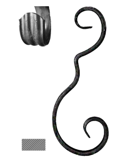 Prvek 12 x 6 mm, 220 x 83 mm