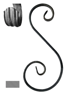 Esko 12 x 6 mm, 260 x 115 x 70 mm