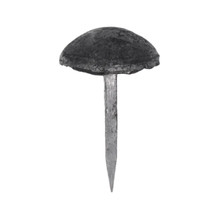 Ozdobný hřebík, hlavička ø25x10mm, hrot 3x2x34mm