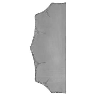 Štít 230x93x3mm bez otvorů, zdobený, oboustranný (pravý i levý)