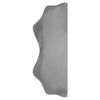 Štítek bez otvor¨ H 260 x L 95 mm, hr. 3 mm