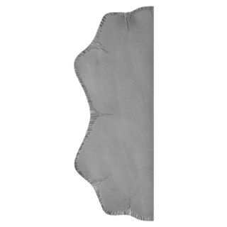 Štít 250x95x3mm bez otvorů, zdobený