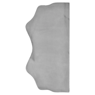 Štít 260x125x3mm bez otvorů, hladký