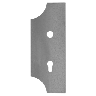 Štítek s otvory H 275 x L 107,rozteč děr 90mm,hr.3mm