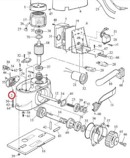 BMG1848.45673 korpus motoru ROBO, všechny modelové řady